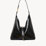 Chloé Chloé - Small Marcie hobo bag in croco-effect leather