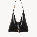 Chloé Chloé - Small Marcie hobo bag in croco-effect leather