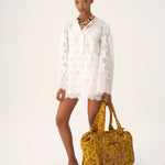 Chloé Chloé - Large Chloé Plage tote bag in jacquard terry