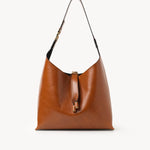 Chloé Chloé - Small Marcie hobo bag in shiny leather