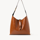 Chloé Chloé - Small Marcie hobo bag in shiny leather