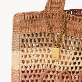 Chloé Chloé - Summer Banana tote bag in raffia