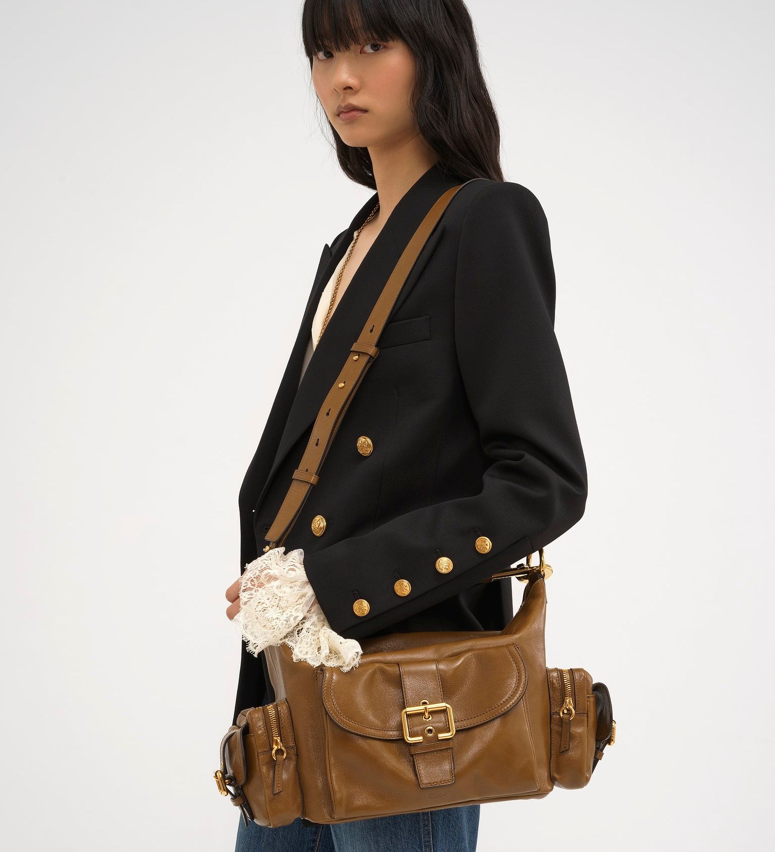 Chloé Chloé - Camera bag in shiny leather