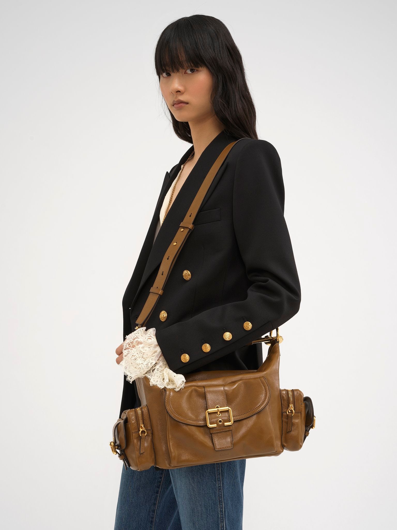 Chloé Chloé - Camera bag in shiny leather