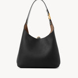 Chloé Chloé - Small Marcie hobo bag in grained leather