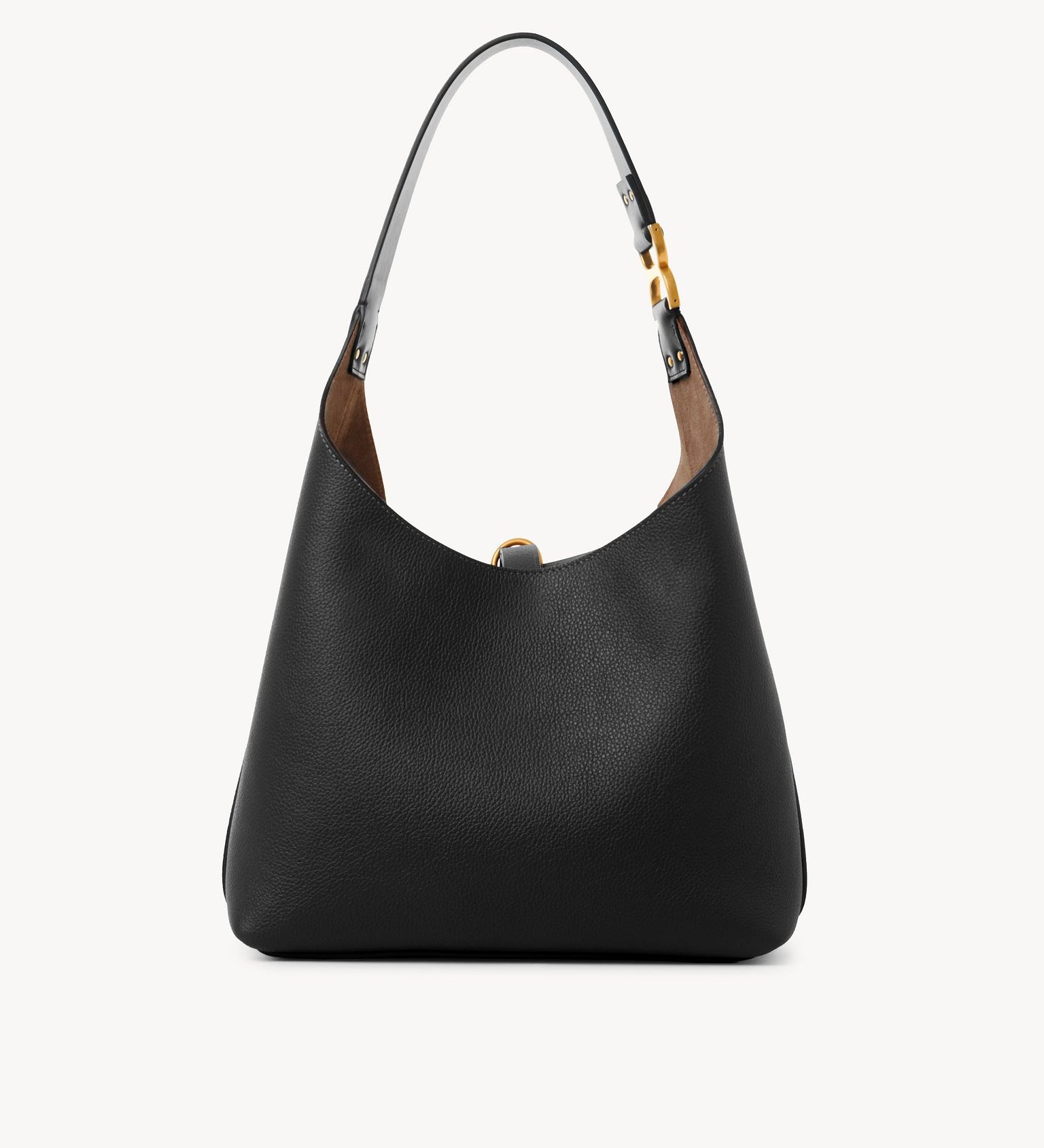Chloé Chloé - Small Marcie hobo bag in grained leather