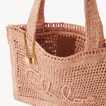 Chloé Chloé - Summer Banana tote bag in raffia