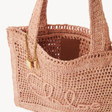 Chloé Chloé - Summer Banana tote bag in raffia