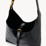 Chloé Chloé - Small Marcie hobo bag in croco-effect leather