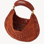 Chloé Chloé - Summer Banana hobo bag in raffia