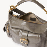 Chloé Chloé - Camera bag in croco-effect leather