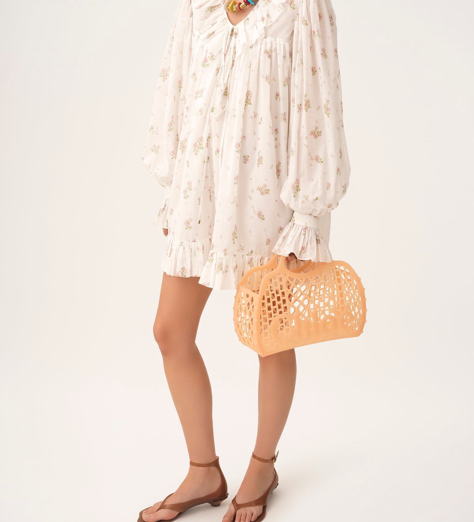 Chloé Chloé - Chloé Cage tote bag in jelly