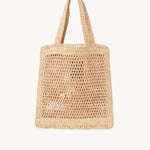 Chloé Chloé - Summer Banana tote bag in raffia