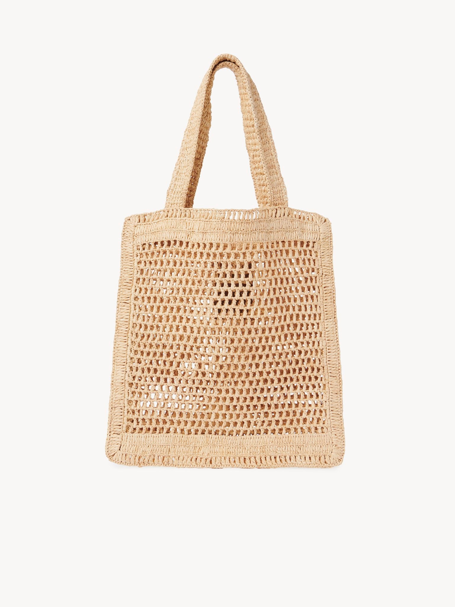 Chloé Chloé - Summer Banana tote bag in raffia