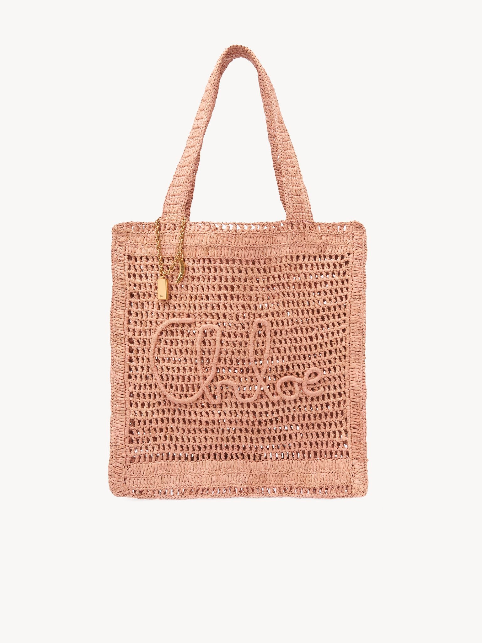 Chloé Chloé - Summer Banana tote bag in raffia