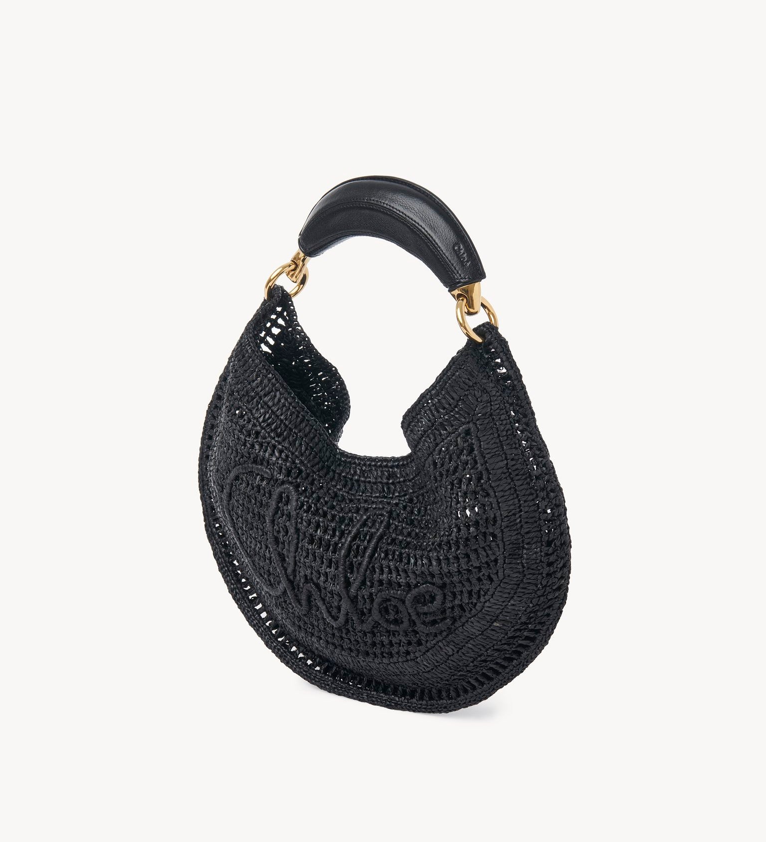 Chloé Chloé - Summer Banana hobo bag in raffia