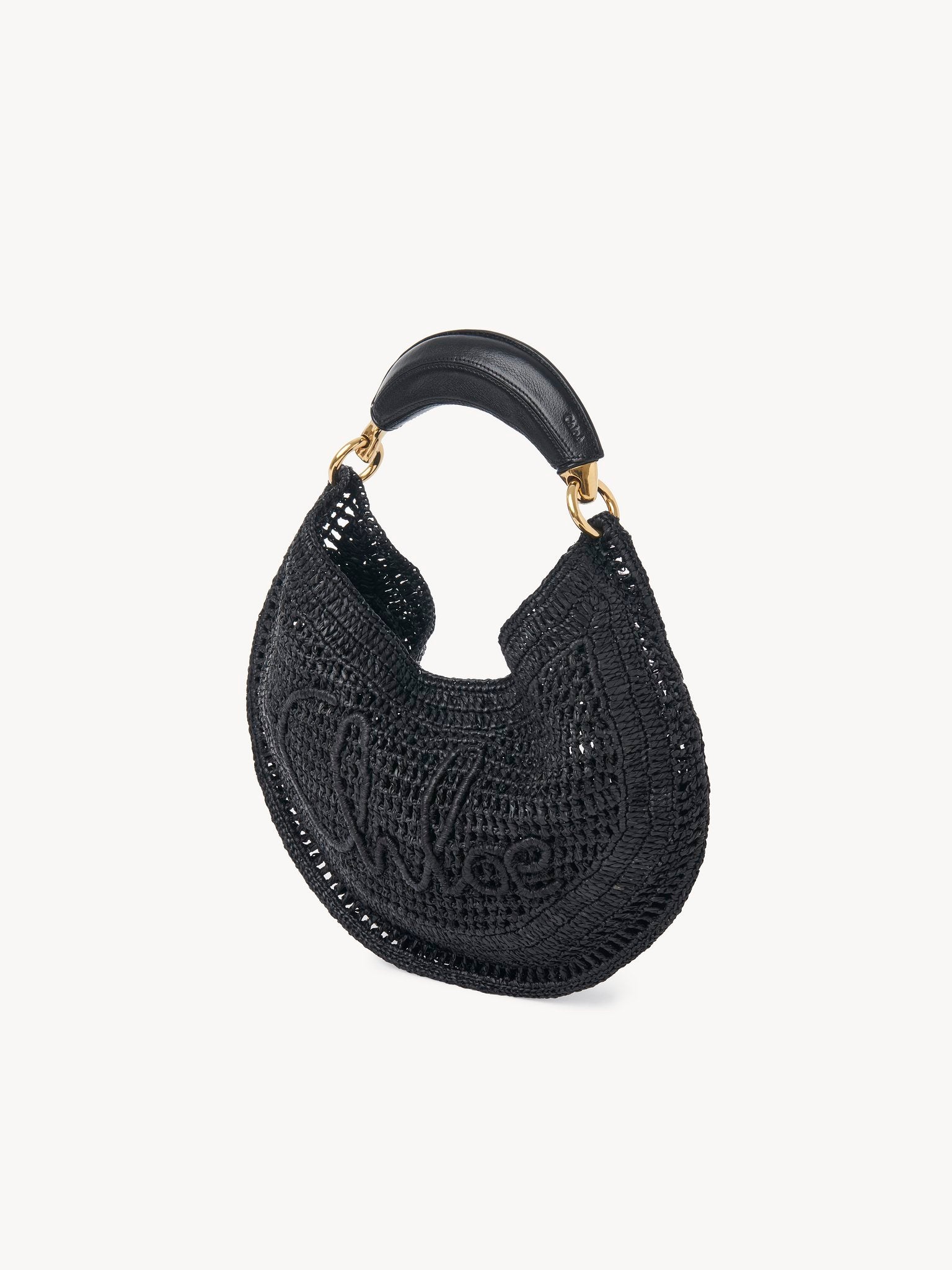 Chloé Chloé - Summer Banana hobo bag in raffia