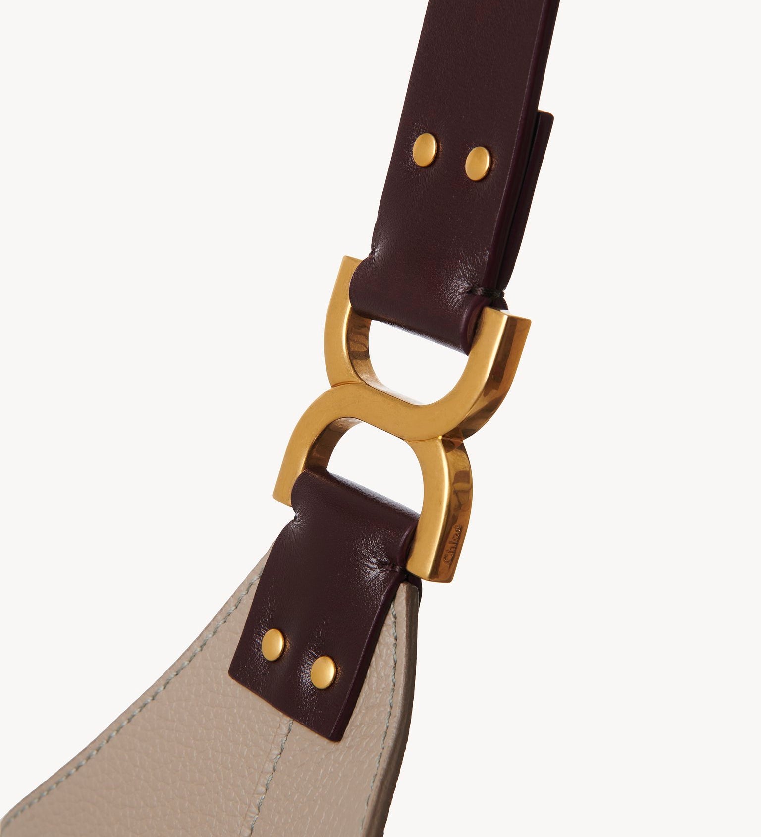 Chloé Chloé - Marcie hobo bag in grained leather