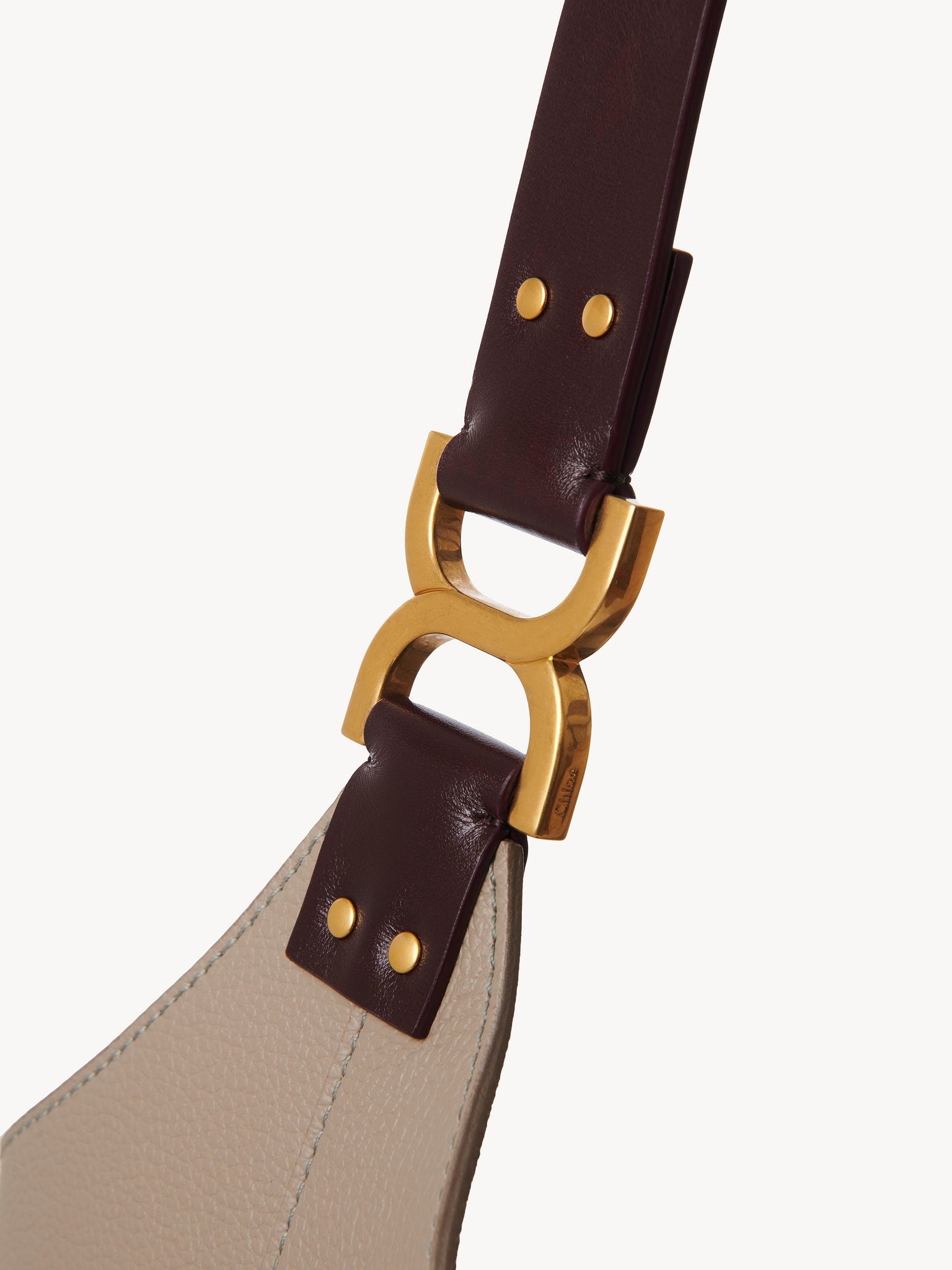 Chloé Chloé - Marcie hobo bag in grained leather