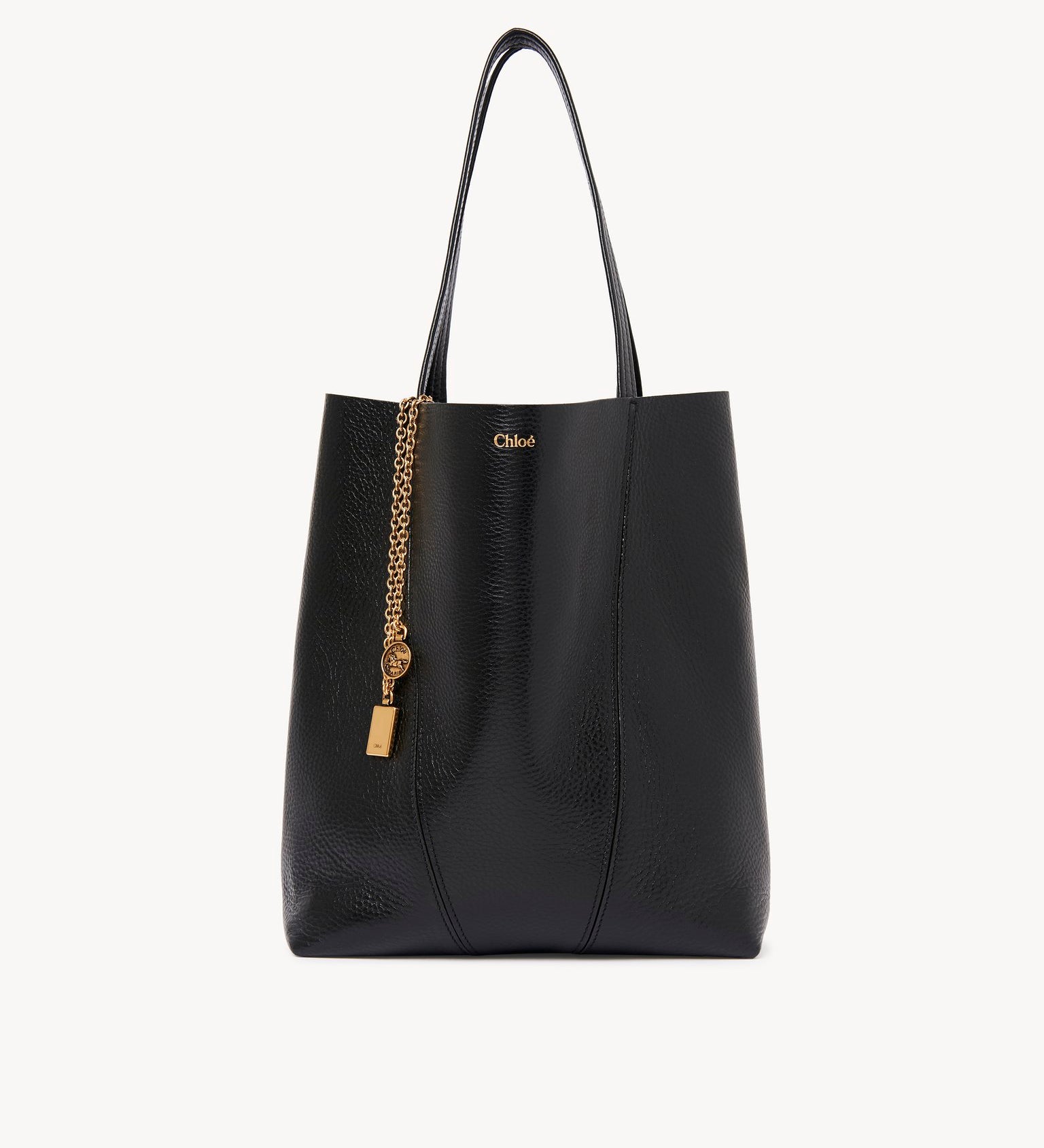 Chloé Chloé - Chloé Spin tote bag in grained leather