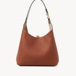 Chloé Chloé - Small Marcie hobo bag in grained leather