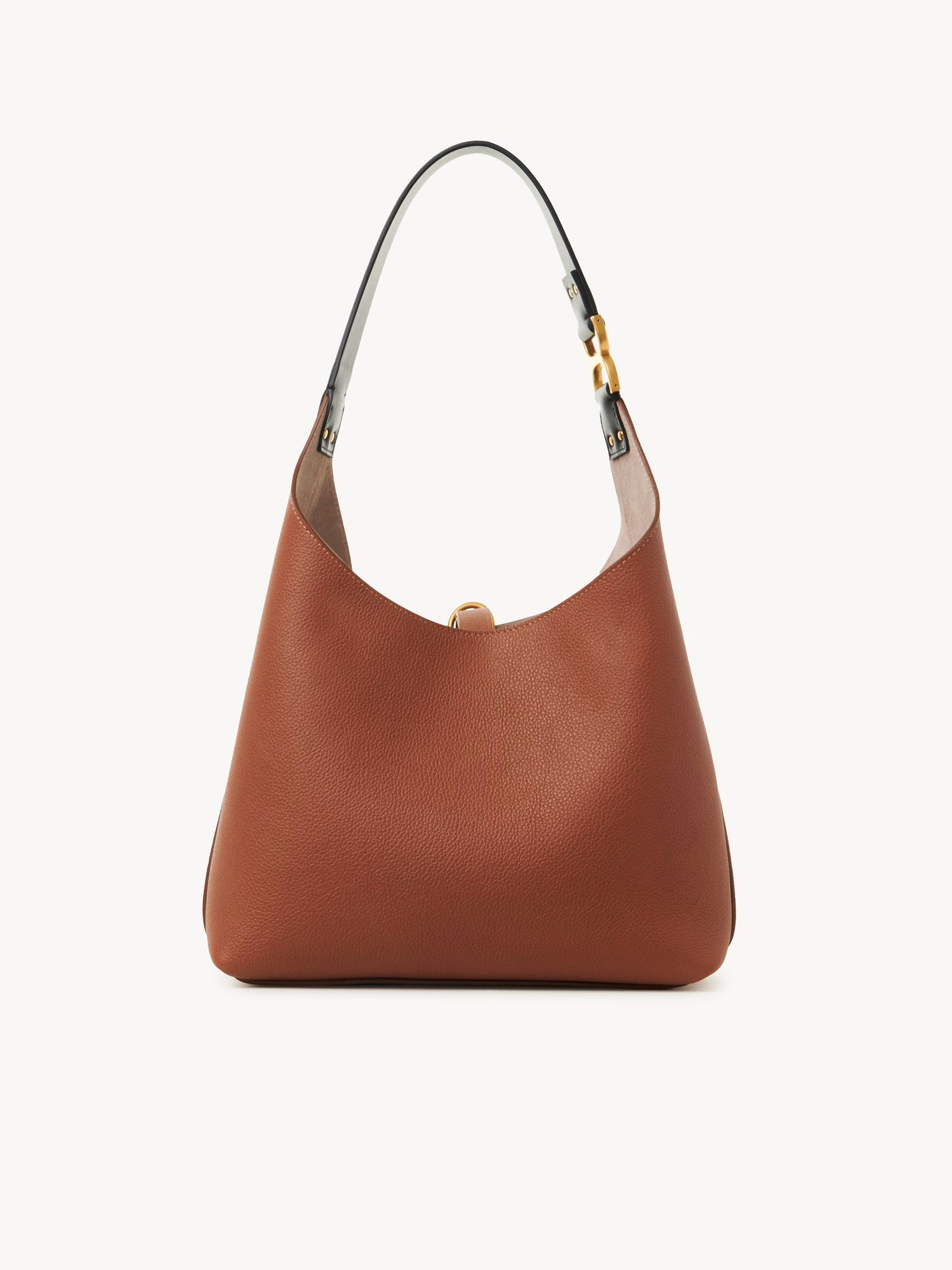 Chloé Chloé - Small Marcie hobo bag in grained leather