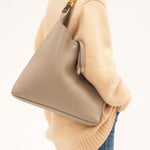 Chloé Chloé - Marcie hobo bag in grained leather