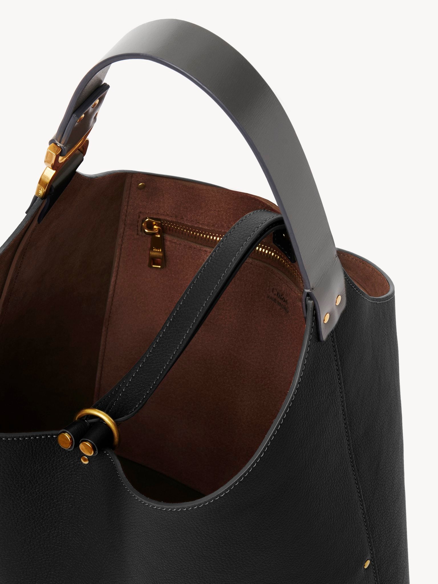 Chloé Chloé - Marcie hobo bag in grained leather