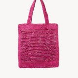 Chloé Chloé - Summer Banana tote bag in raffia