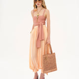 Chloé Chloé - Summer Banana tote bag in raffia