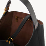 Chloé Chloé - Small Marcie hobo bag in grained leather