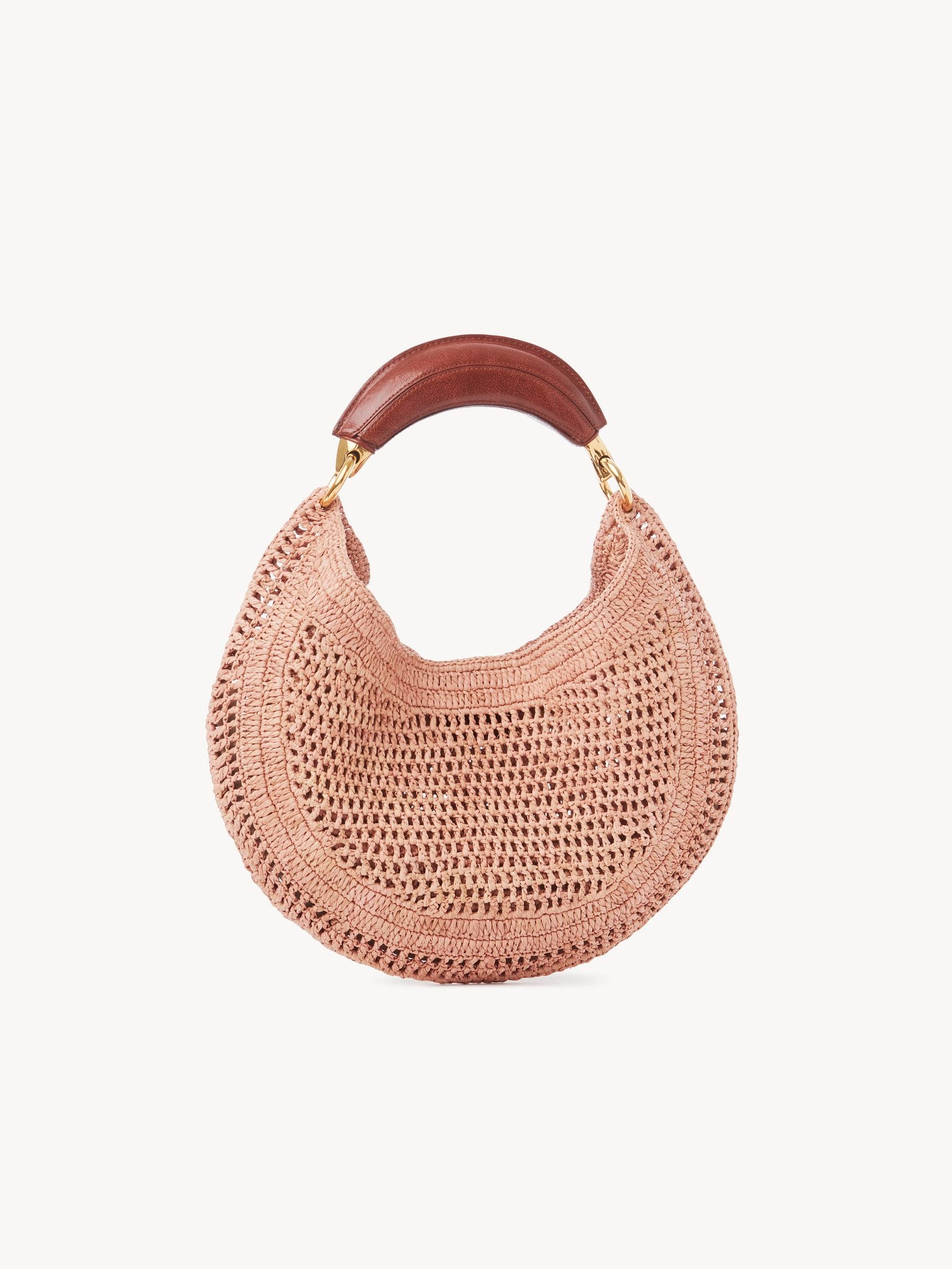 Chloé Chloé - Summer Banana hobo bag in raffia