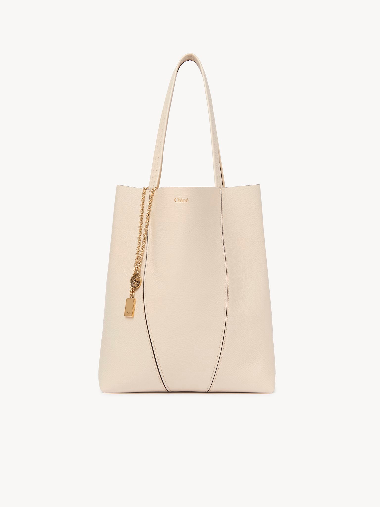 Chloé Chloé - Chloé Spin tote bag in grained leather
