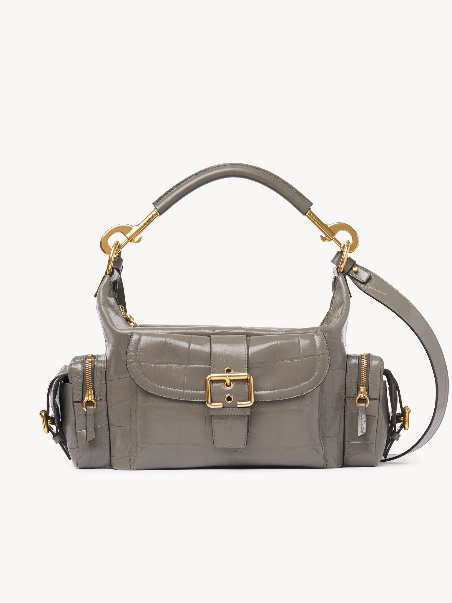 Chloé Chloé - Camera bag in croco-effect leather