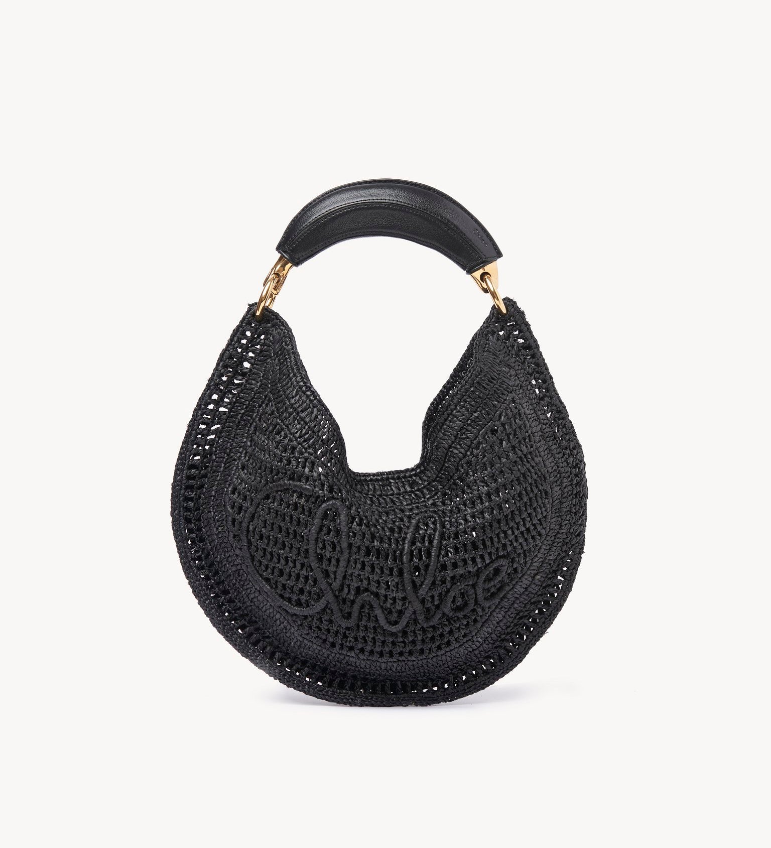 Chloé Chloé - Summer Banana hobo bag in raffia
