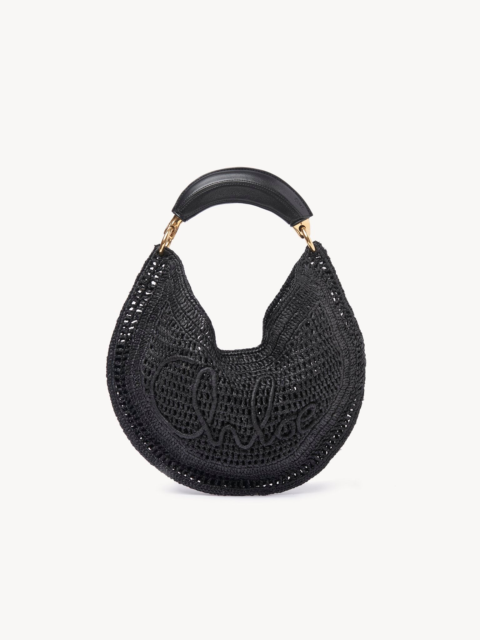 Chloé Chloé - Summer Banana hobo bag in raffia