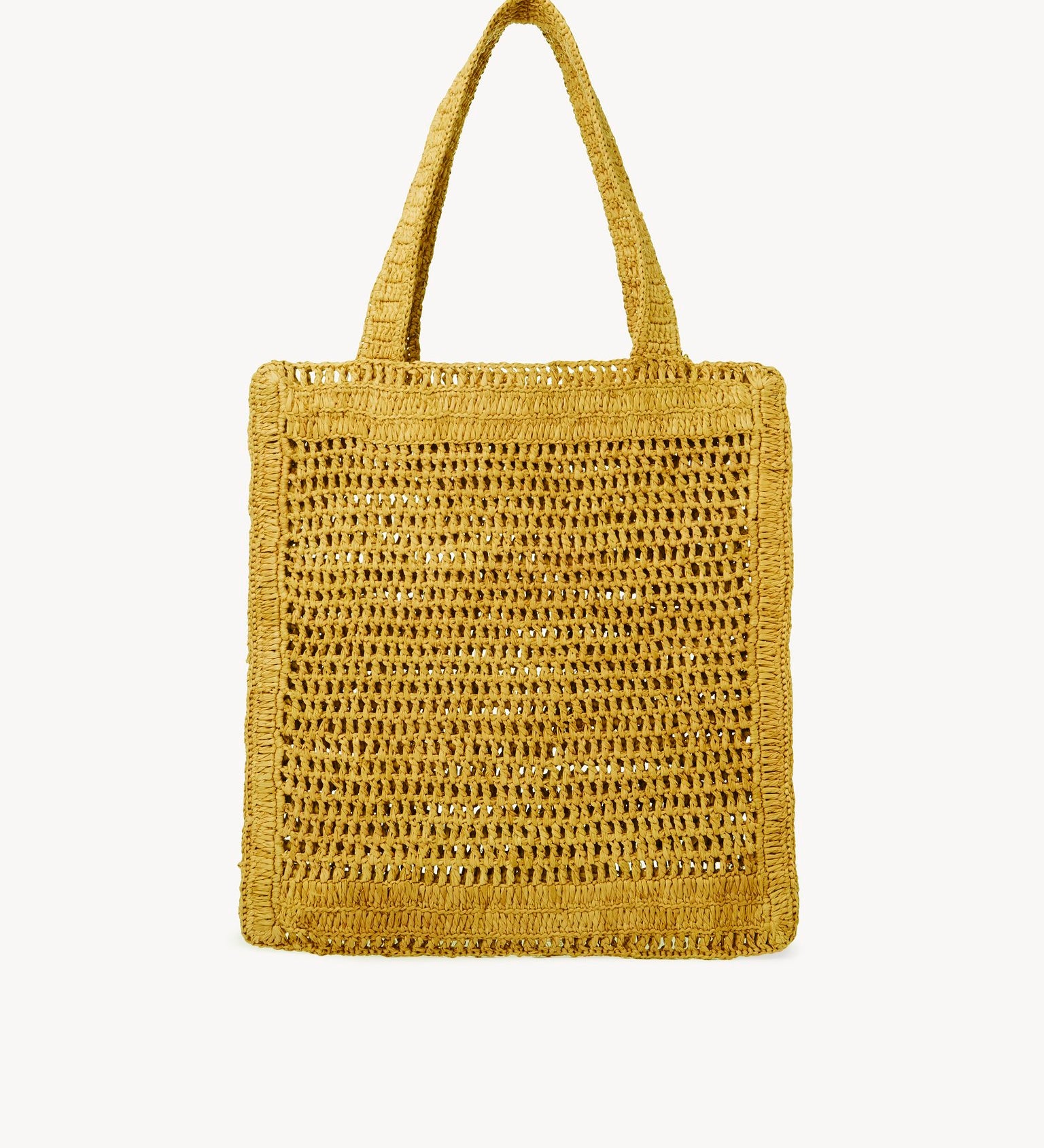 Chloé Chloé - Summer Banana tote bag in raffia