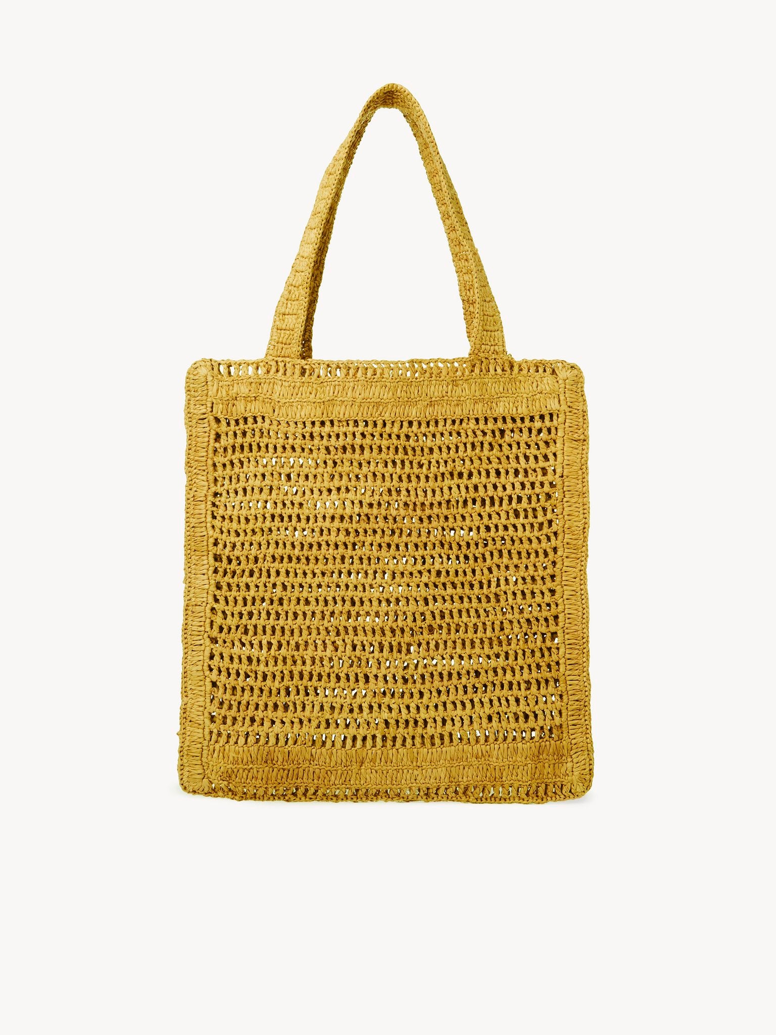 Chloé Chloé - Summer Banana tote bag in raffia