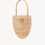 Chloé Chloé - Small Summer Banana tote bag in raffia