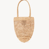 Chloé Chloé - Small Summer Banana tote bag in raffia