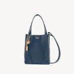 Chloé Chloé - Small Chloé Spin tote bag in grained leather