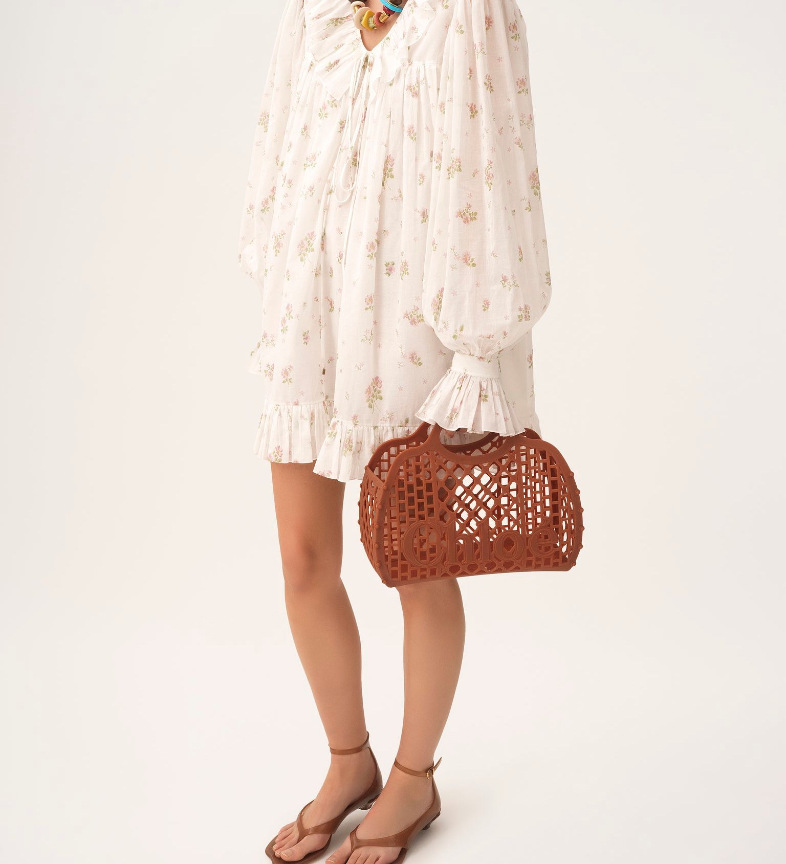 Chloé Chloé - Chloé Cage tote bag in jelly