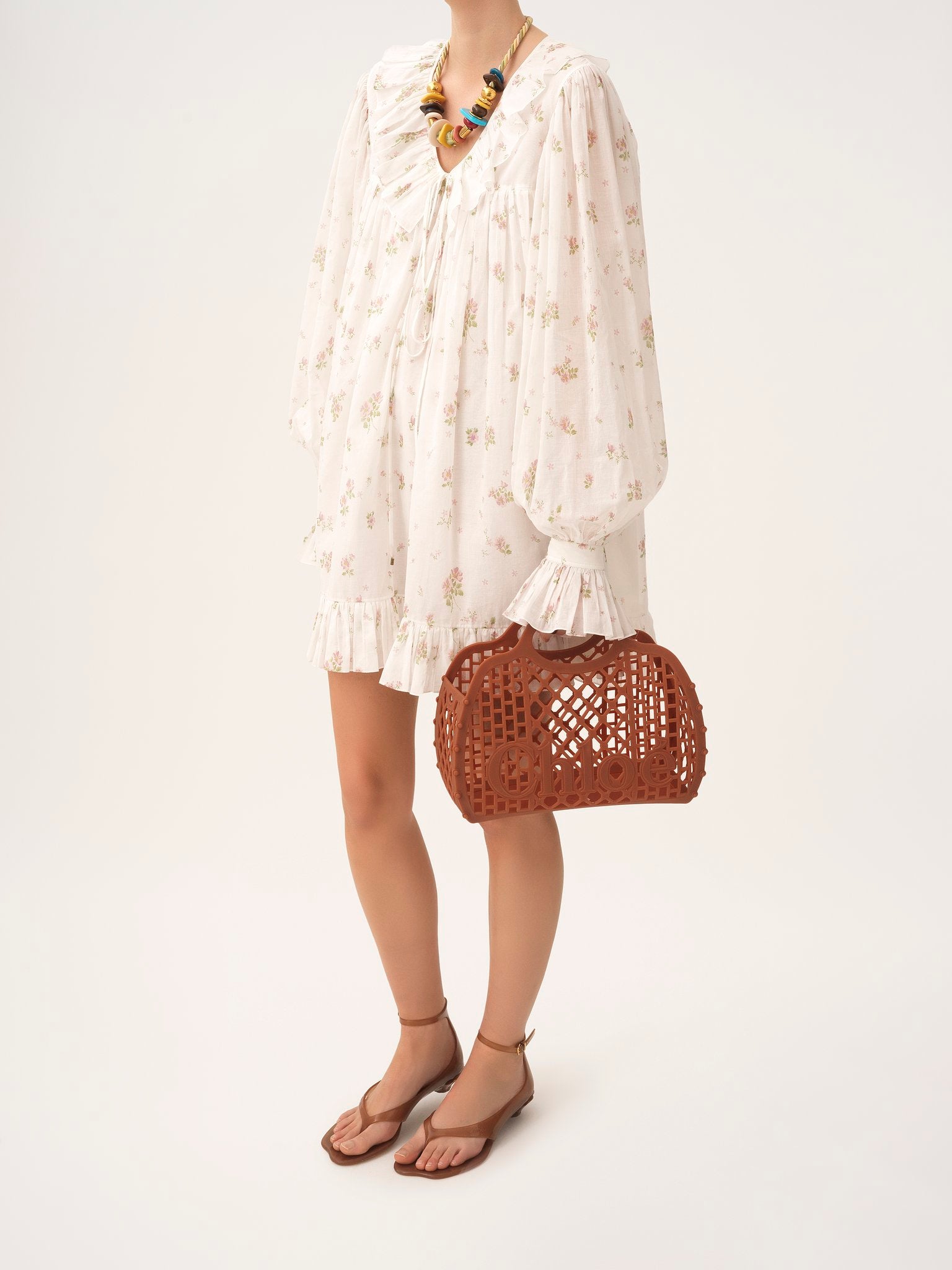 Chloé Chloé - Chloé Cage tote bag in jelly