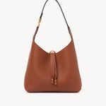 Chloé Chloé - Small Marcie hobo bag in grained leather