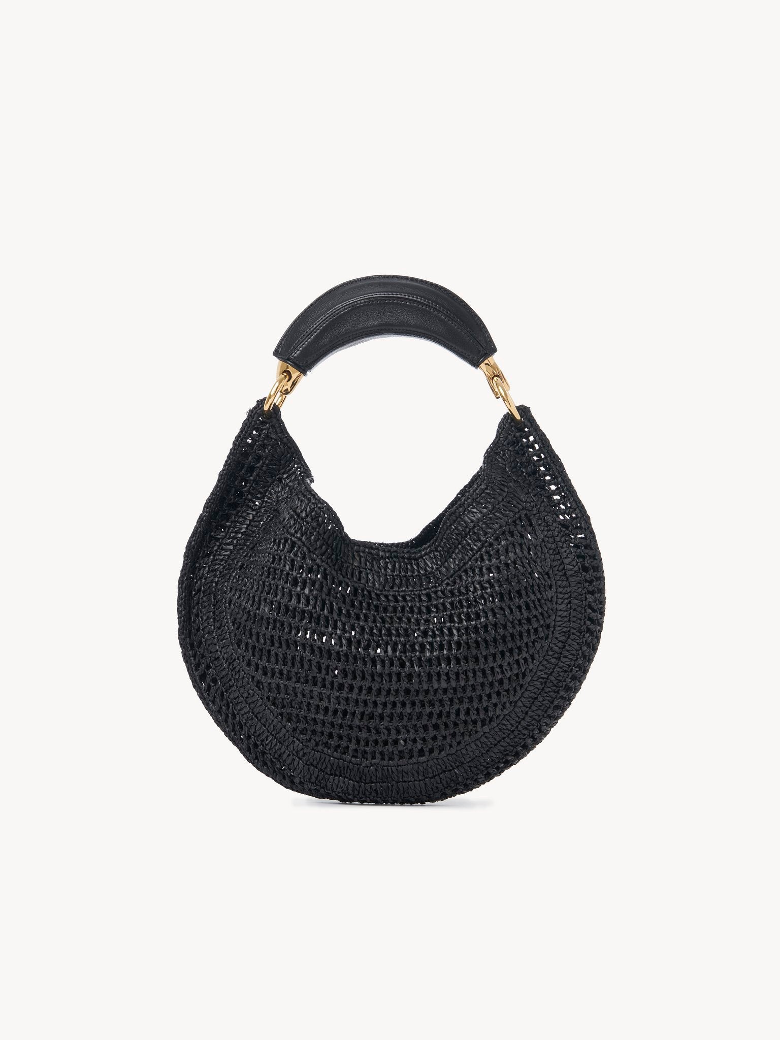 Chloé Chloé - Summer Banana hobo bag in raffia