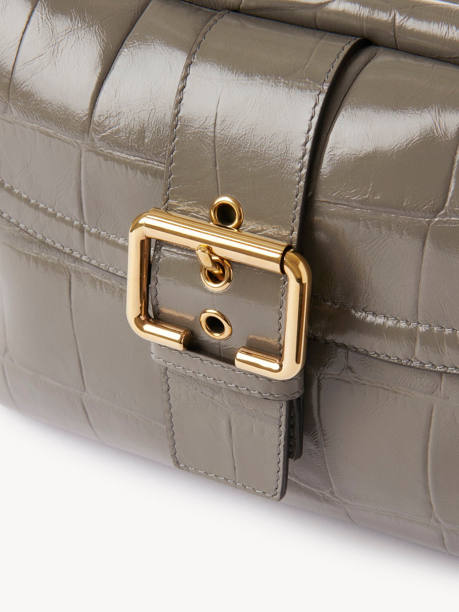 Chloé Chloé - Camera bag in croco-effect leather