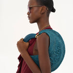Chloé Chloé - Summer Banana hobo bag in raffia