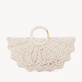 Chloé Chloé - Small Bracelet Paravent tote bag in crochet