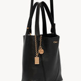Chloé Chloé - Small Chloé Spin tote bag in grained leather