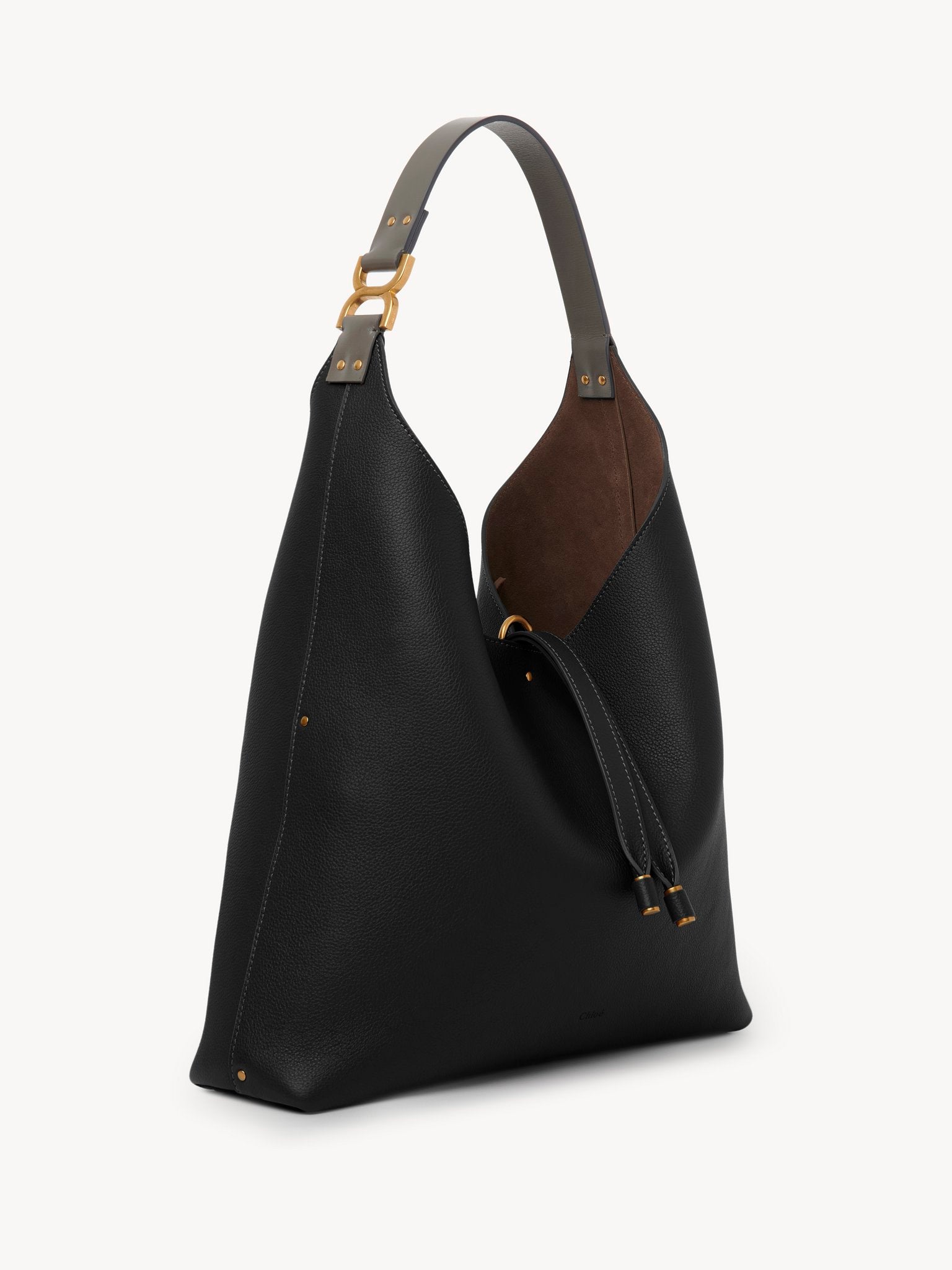 Chloé Chloé - Marcie hobo bag in grained leather